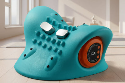 Electric Cervical Massager Neck Shoulder Stretcher Relaxer Chiropractic Traction Device Massage Pillow Cervical Spine Correction